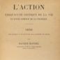 Blondel, L'action (1893)