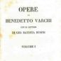 Opere di Benedetto Varchi (1834)