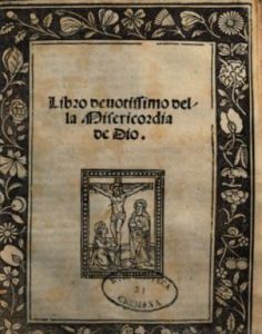 Libro deuotissimo della Misericordia de Dio (Milano, 1540 ca.)