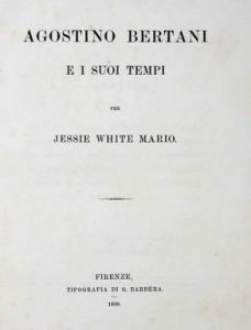 Mario, Agostino Bertani e i suoi tempi (1888)