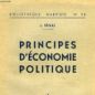 Ségal, Principes d'économie politique (1936)