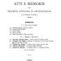 Atti e memorie della Società istriana di archeologia e storia patria (1884)