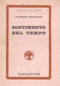 Ungaretti, Sentimento del tempo (1933)