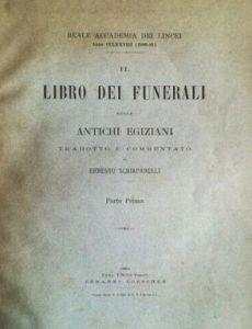 Il libro dei funerali degli antichi egiziani (1882)