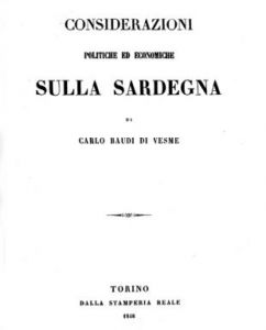 Baudi di Vesme, Considerazioni (1848)