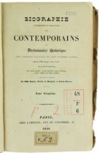 Biographie universelle et portative des contemporains (1836)