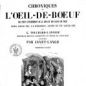 Georges Touchard-Lafosse, Chroniques pittoresques et critiques de l'Oeil-de-Boeuf