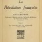 Mathiez, La Révolution française (1922)