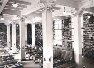 Biblioteca Gregoriana - sala di lettura