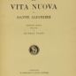 Dante Aligheri, La vita nova (1932)