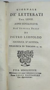 Giornale de' letterati di Pisa (1787)