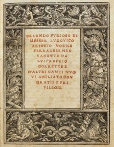 Ariosto, Orlando furioso (1532)