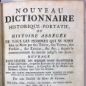 Chaudon, Nouveau dictionnaire historique-portatif (1766)