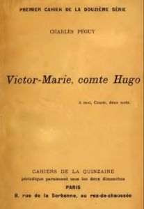 Peguy, Victor-Marie, comte Hugo