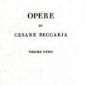 Beccaria, Opere (1824)
