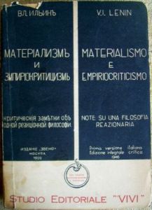 Lenin, Materialismo ed empiriocriticismo
