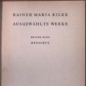 Rainer Maria Rilke, Ausgewählte Werke (1942)