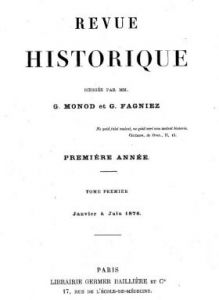 Revue historique