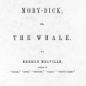 Melville, Moby Dick (1851)