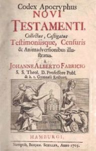 Fabricius, Codex apocryphus Novi Testamenti (1703)