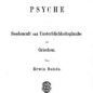 Rohde, Psyche (1894)