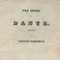 Marchetti, Una notte di Dante (1839)