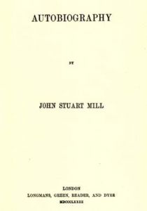 Mill, Autobiography (1873)