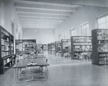 Biblioteca Alessandrina - sala di consultazione (anni Sessanta)
