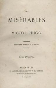 Victor Hugo, Les misérables (1862)